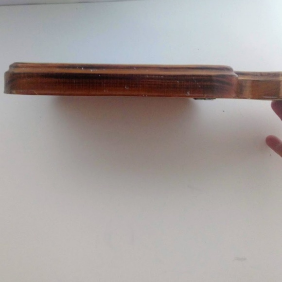 Cutting Board Decorative Strawberries Daisies Wood - Picture 4 of 4